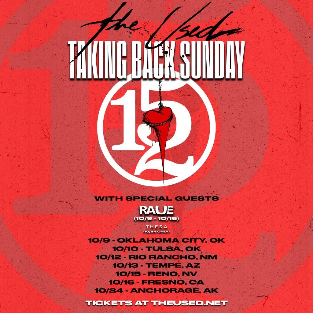 taking back sunday the used fall tour 2024