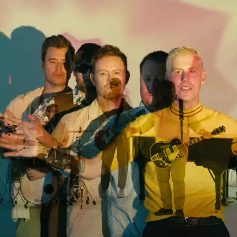 Still from Something Corporate's "Happy" music video.