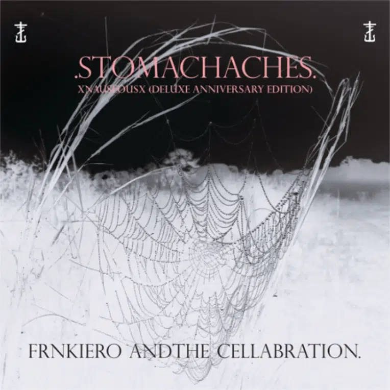 Album artwork for Frank Iero's 'Stomachaches' deluxe anniversary album, 'XNauseousX.'