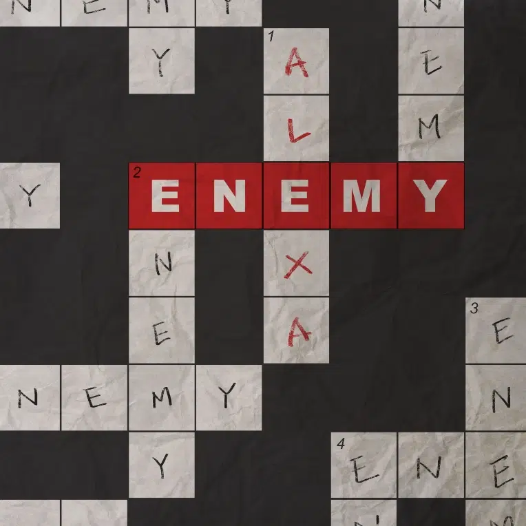 Artwork for AleXa's new single, "Enemy."