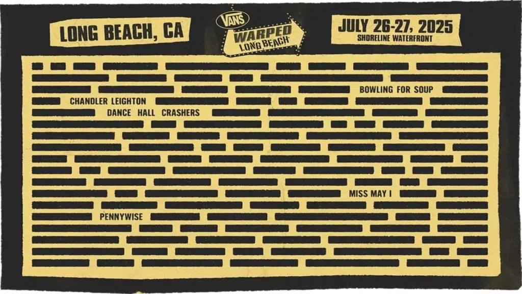 2025 Vans Warped Tour Begins First Lineup Reveal With First Six Artists