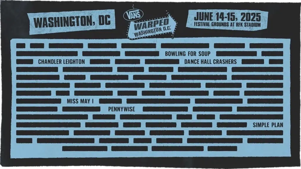 2025 Vans Warped Tour Begins First Lineup Reveal With First Six Artists